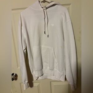 Champion Men's Classic White Hoodie